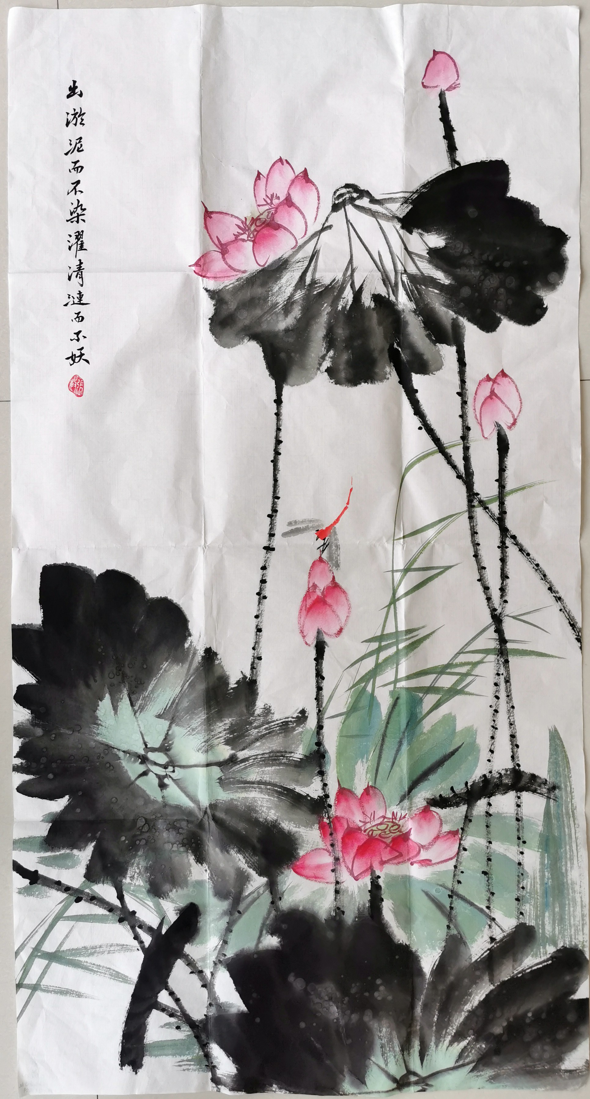 绘画类-莲-张敏-开云登陆入口-开云(中国).jpg